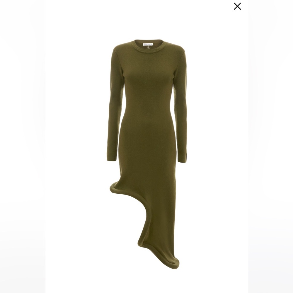 JW ANDERSON
Bumper-tube long sleeve asymmetric dress
